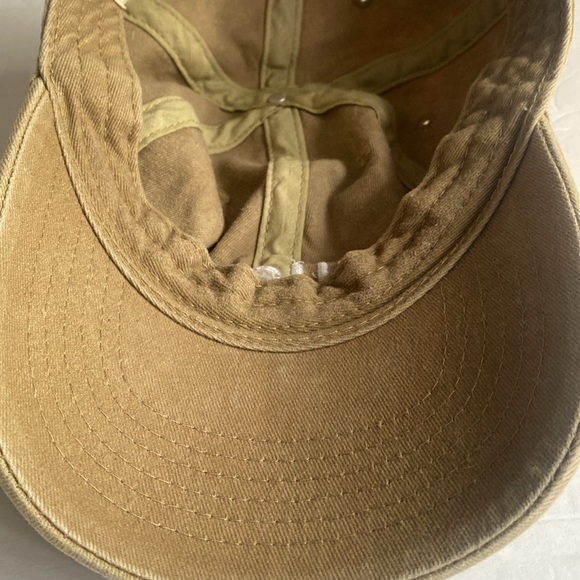 Vuori Signal Dad Hat Ball Cap in Camel Green Tan Unisex Adjustable 100% Cotton - Picture 8 of 8